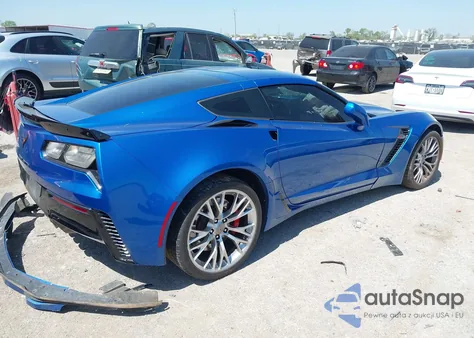 2015 Chevrolet Corvette Z06 z USA, uszkodzony, nr VIN 1G1YP2D68F5605820